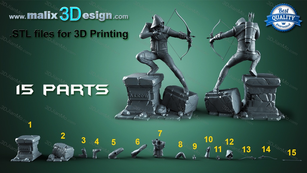 Sanix3d DC漫画 绿箭侠