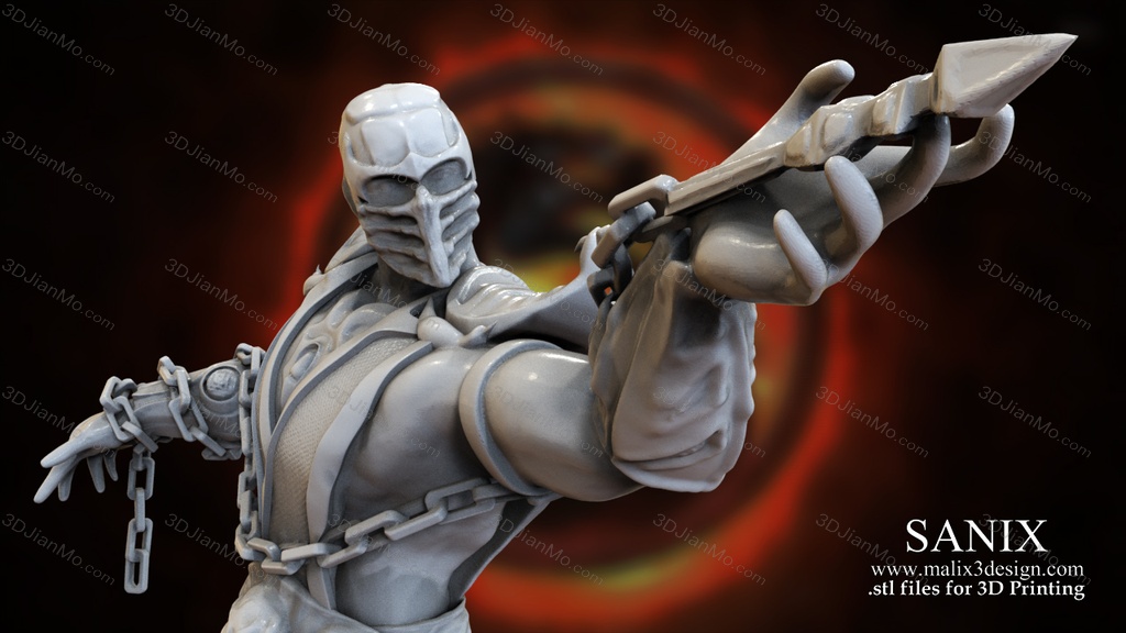 Sanix3d 真人快打 蝎子