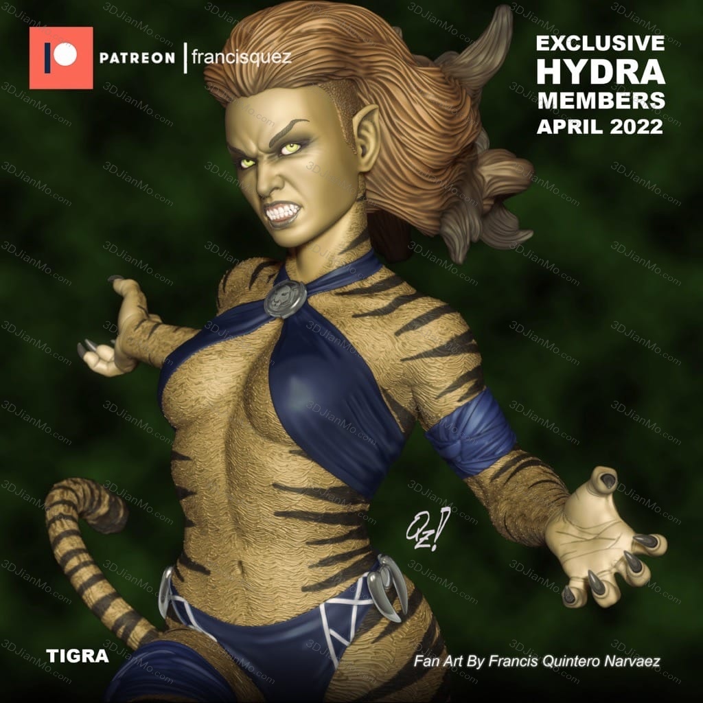 Francis Quez 漫威 超级争霸战 虎女