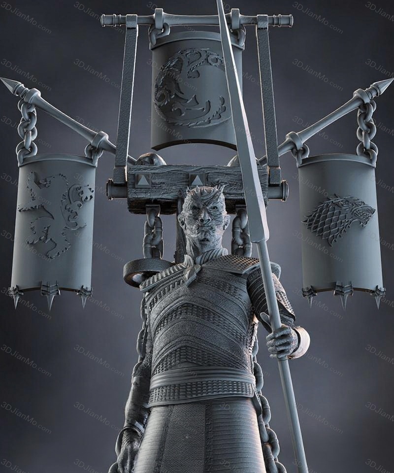 Sanix3d 权力的游戏 夜王