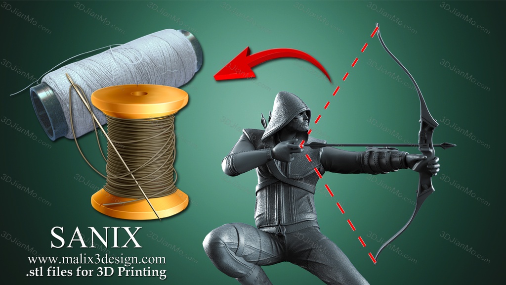 Sanix3d DC漫画 绿箭侠