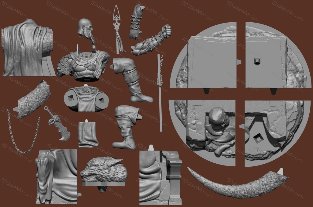 LuftMensch 战神 奎托斯