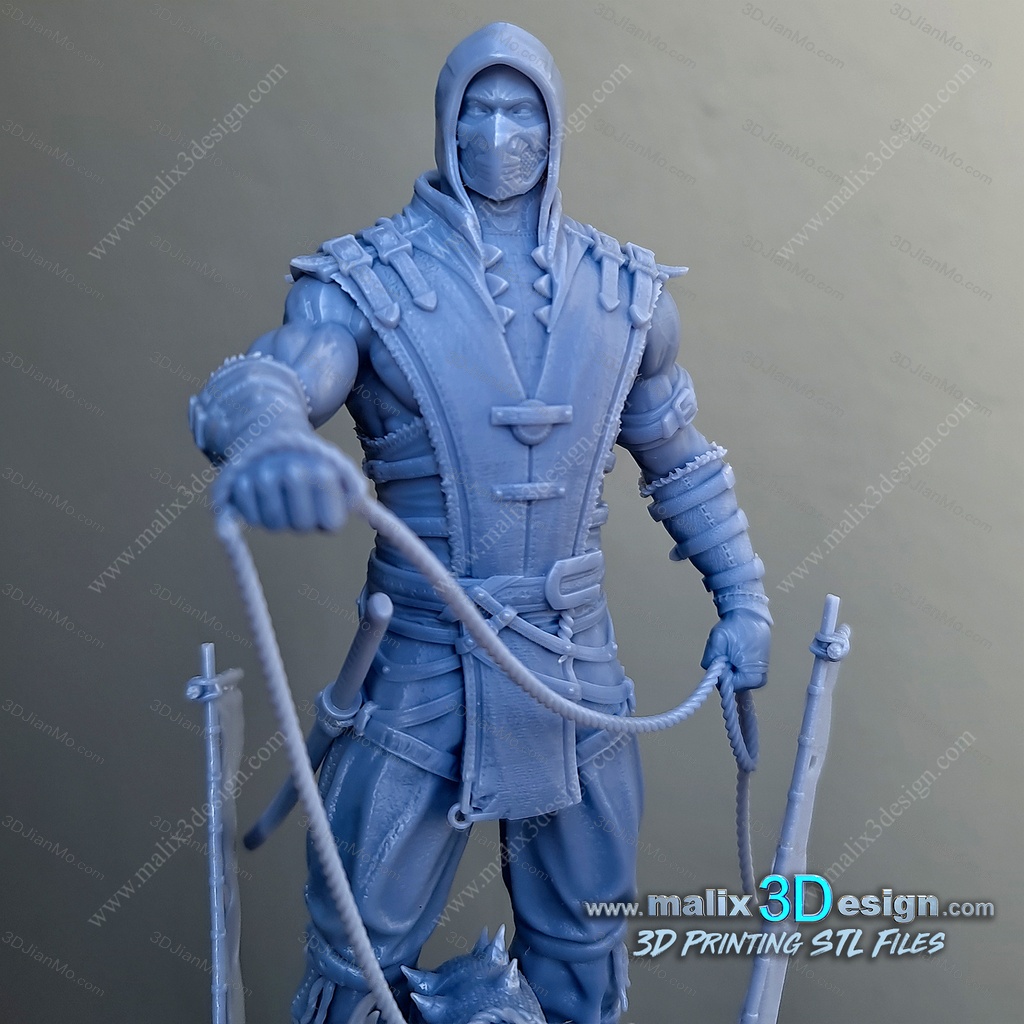 Sanix3d 真人快打 蝎子