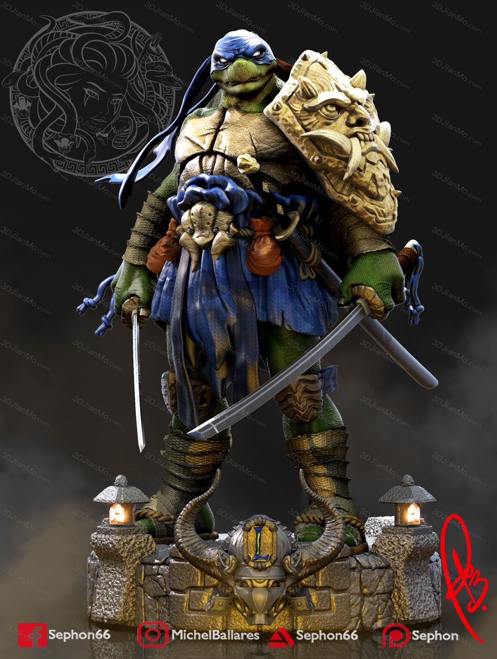 Geek MB 忍者神龟 利奥纳多