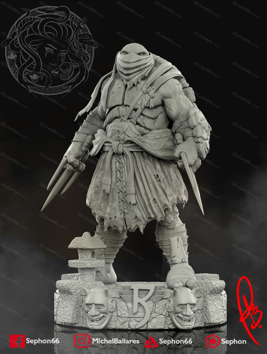 Geek MB 忍者神龟 拉斐尔