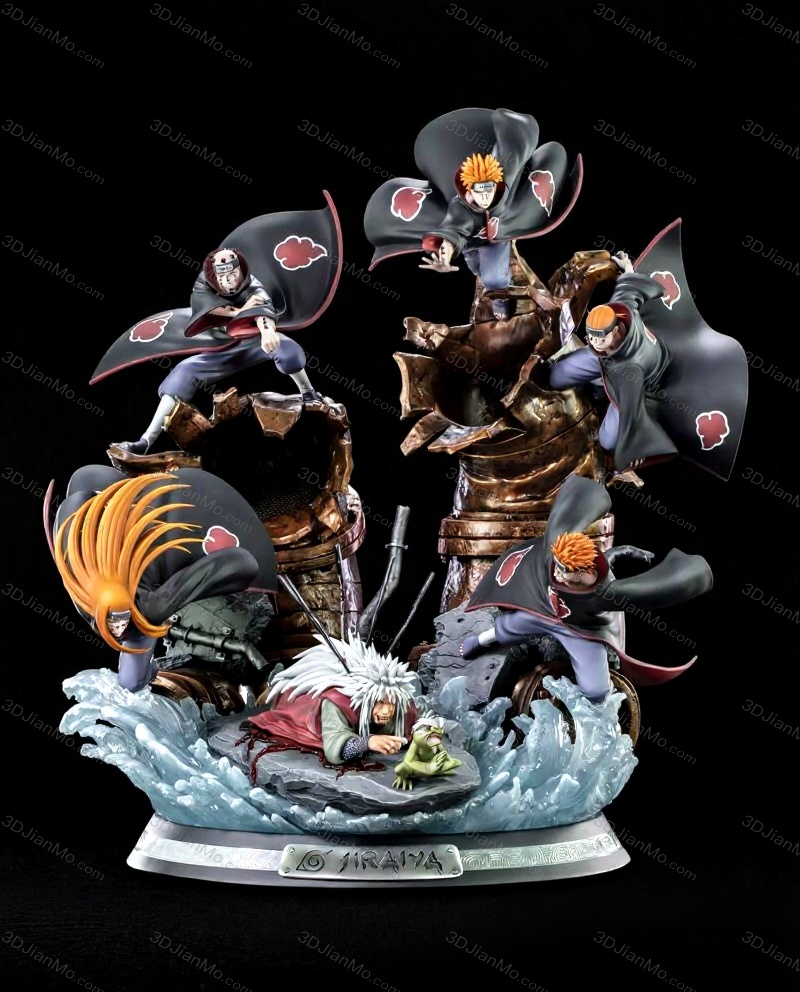 火影忍者 自来也和鸣人