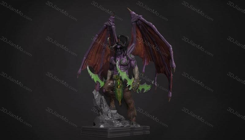 LuftMensch 魔兽世界 伊利丹·怒风