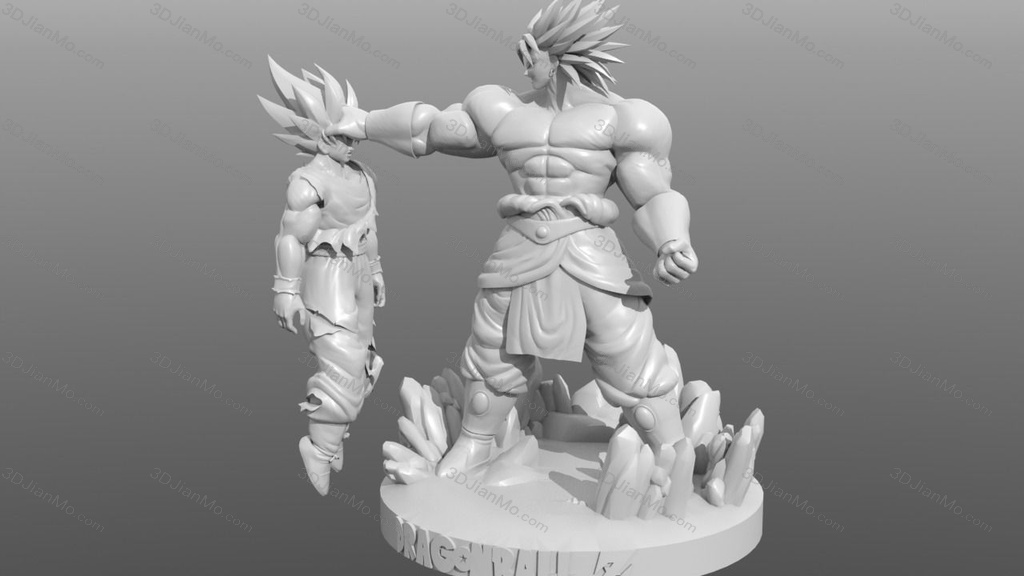 Sekai 龙珠 布罗利对悟空