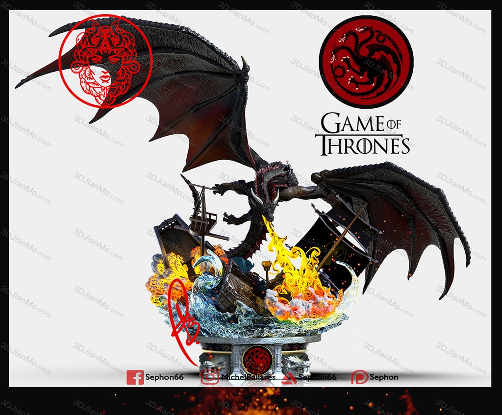 Geek MB 权力的游戏巨龙