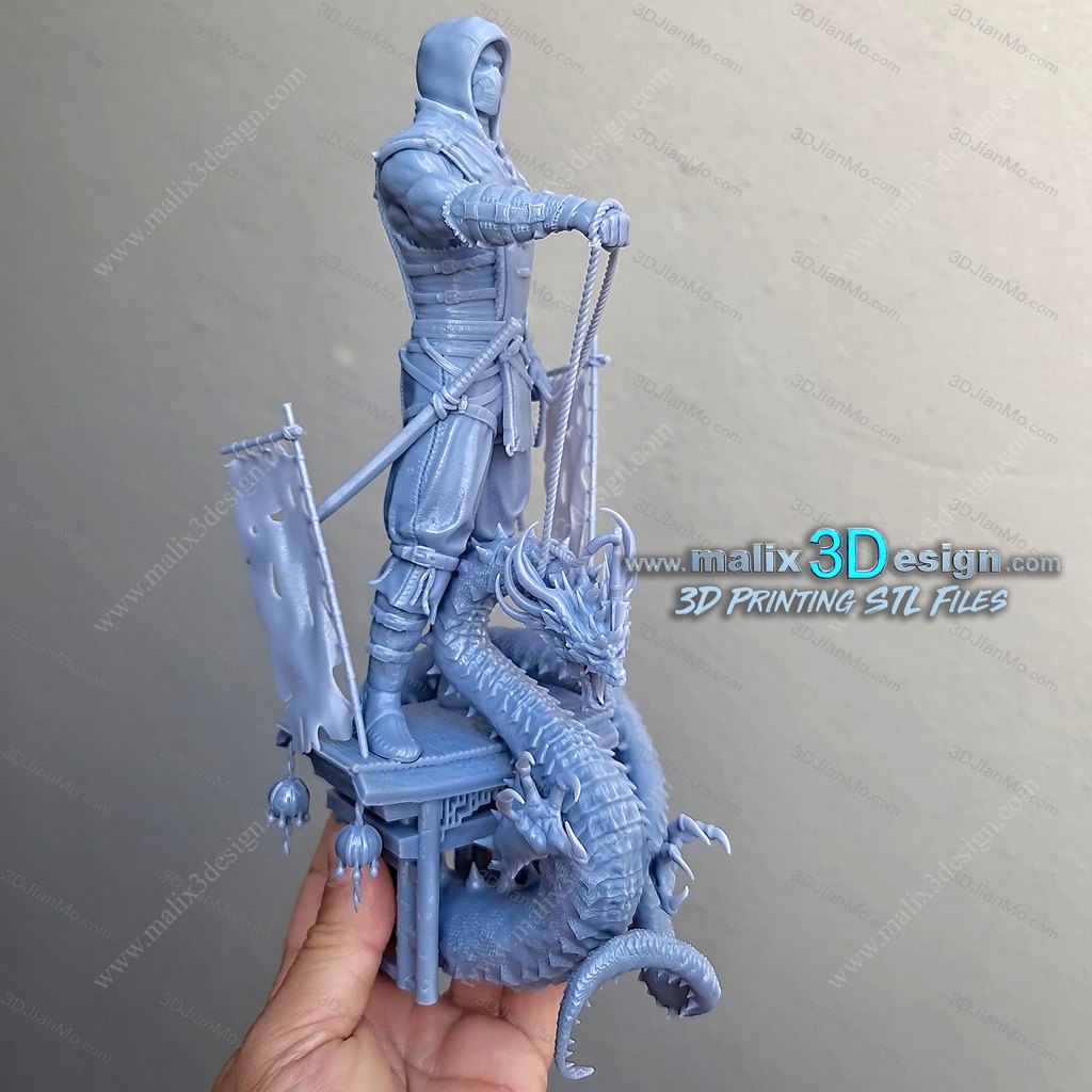 Sanix3d 真人快打 蝎子