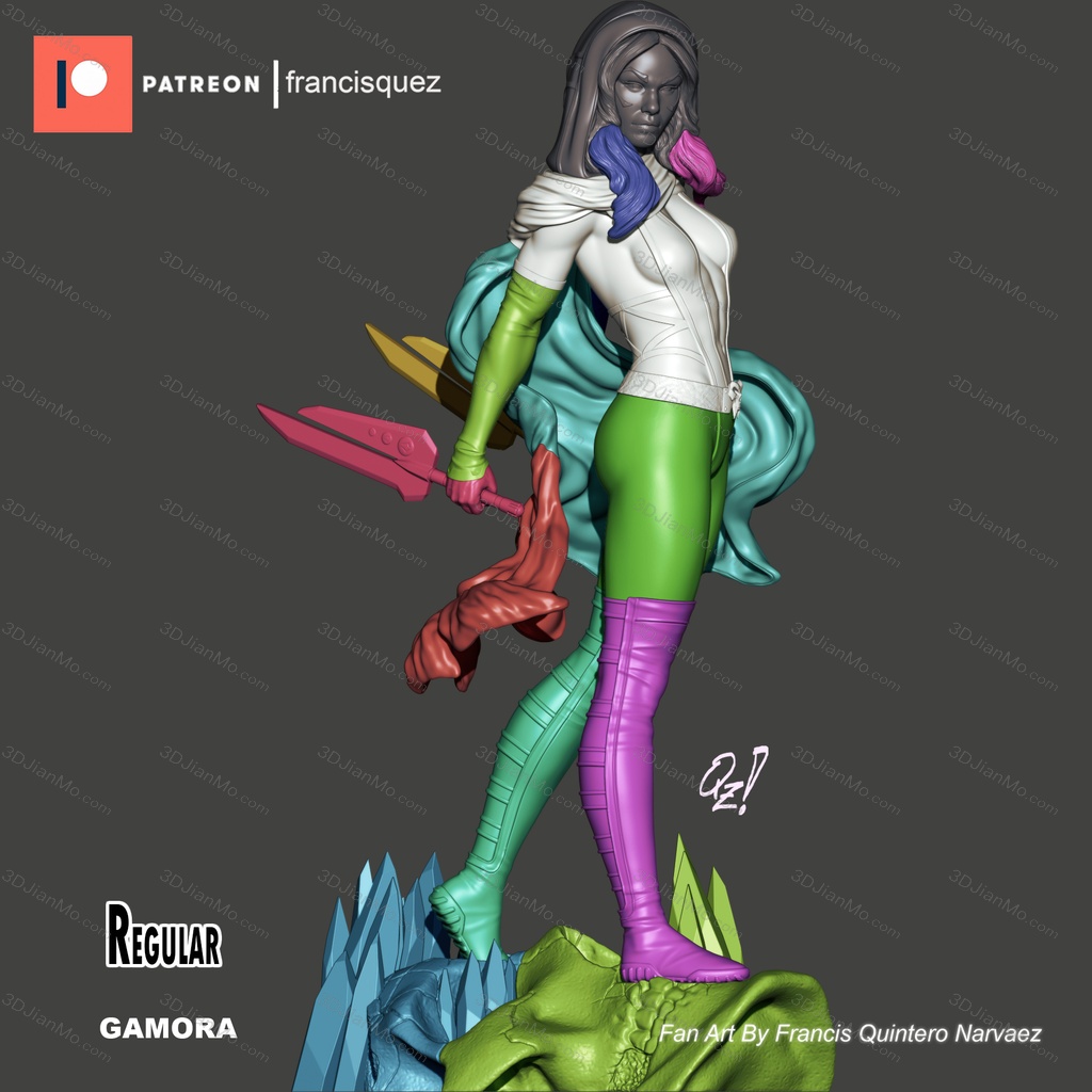 Francis Quez 漫威 银河护卫队 卡魔拉