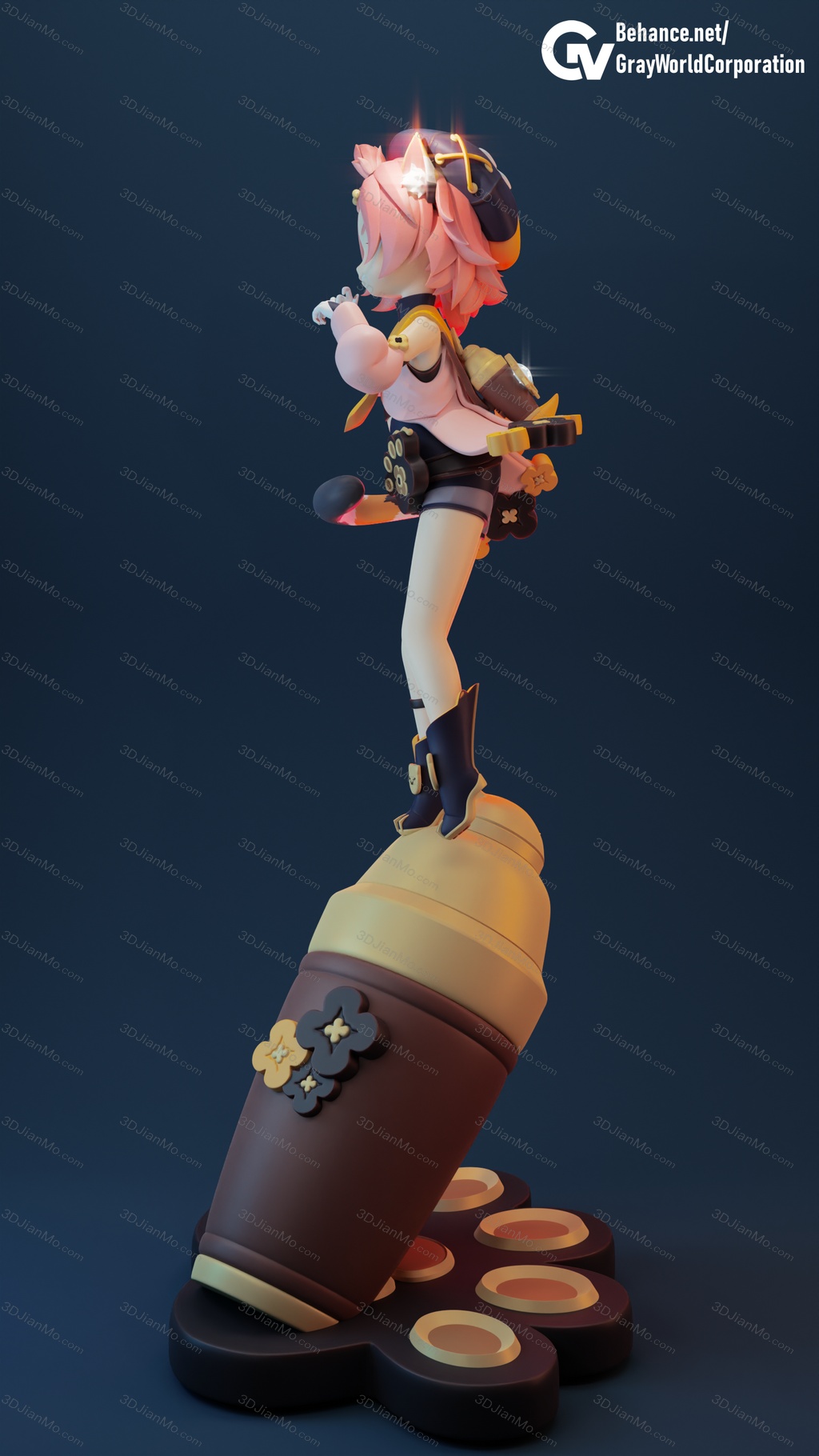 GrayWorld 原神 调酒师 迪奥娜