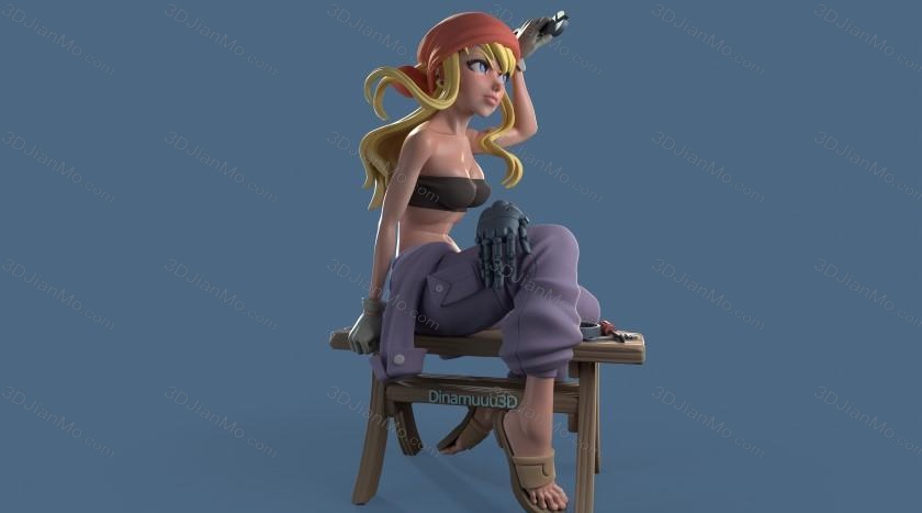 Dinamuuu 3D 钢之炼金术师 温莉·洛克贝尔