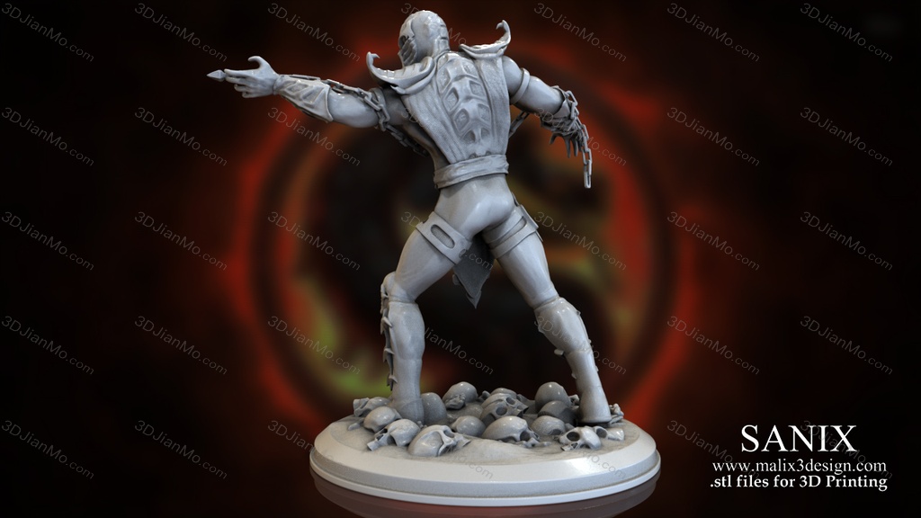 Sanix3d 真人快打 蝎子