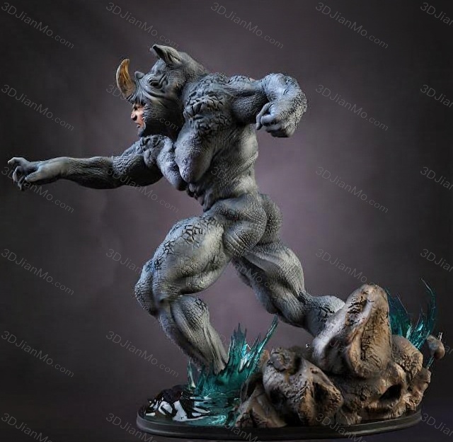 Sanix3d 漫威 犀牛人