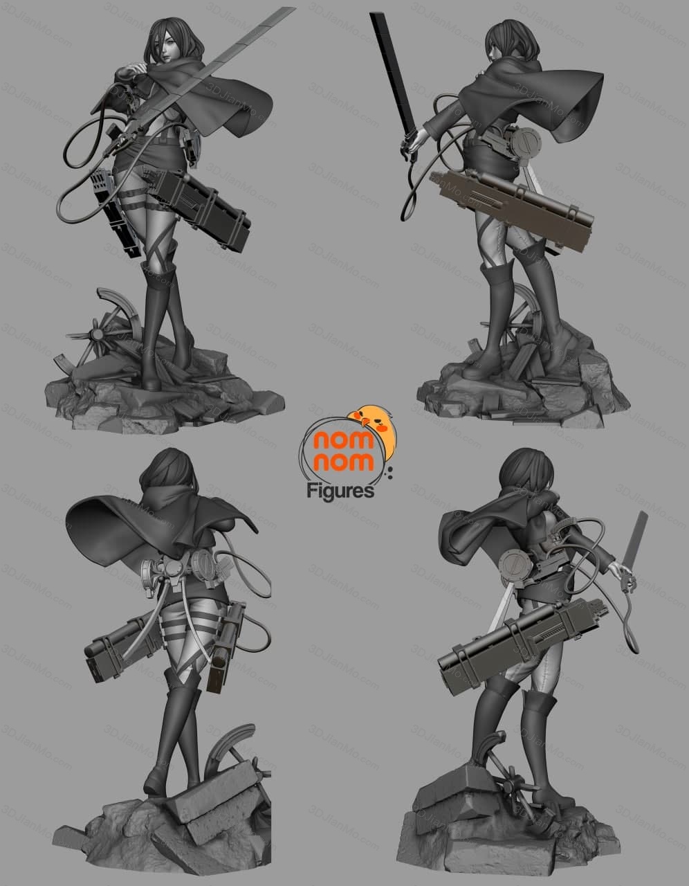 NomNom 进击的巨人 三笠·阿克曼