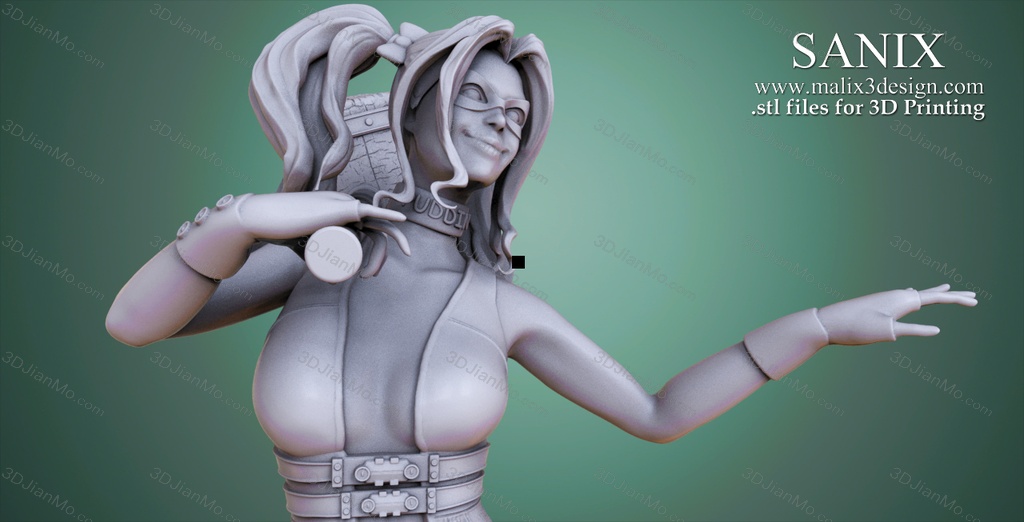 Sanix3d DC漫画 哈莉·奎茵