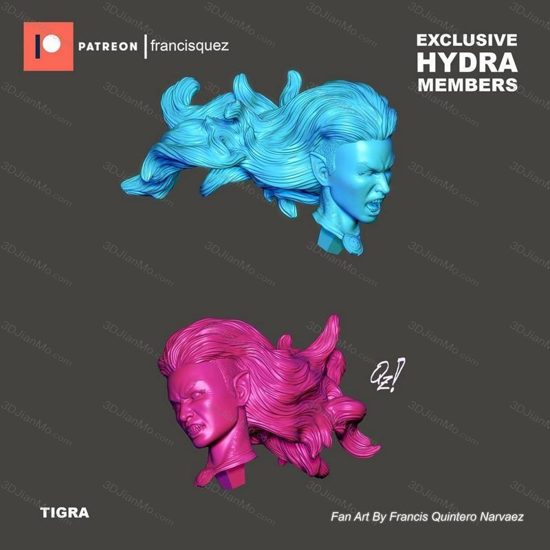 Francis Quez 漫威 超级争霸战 虎女