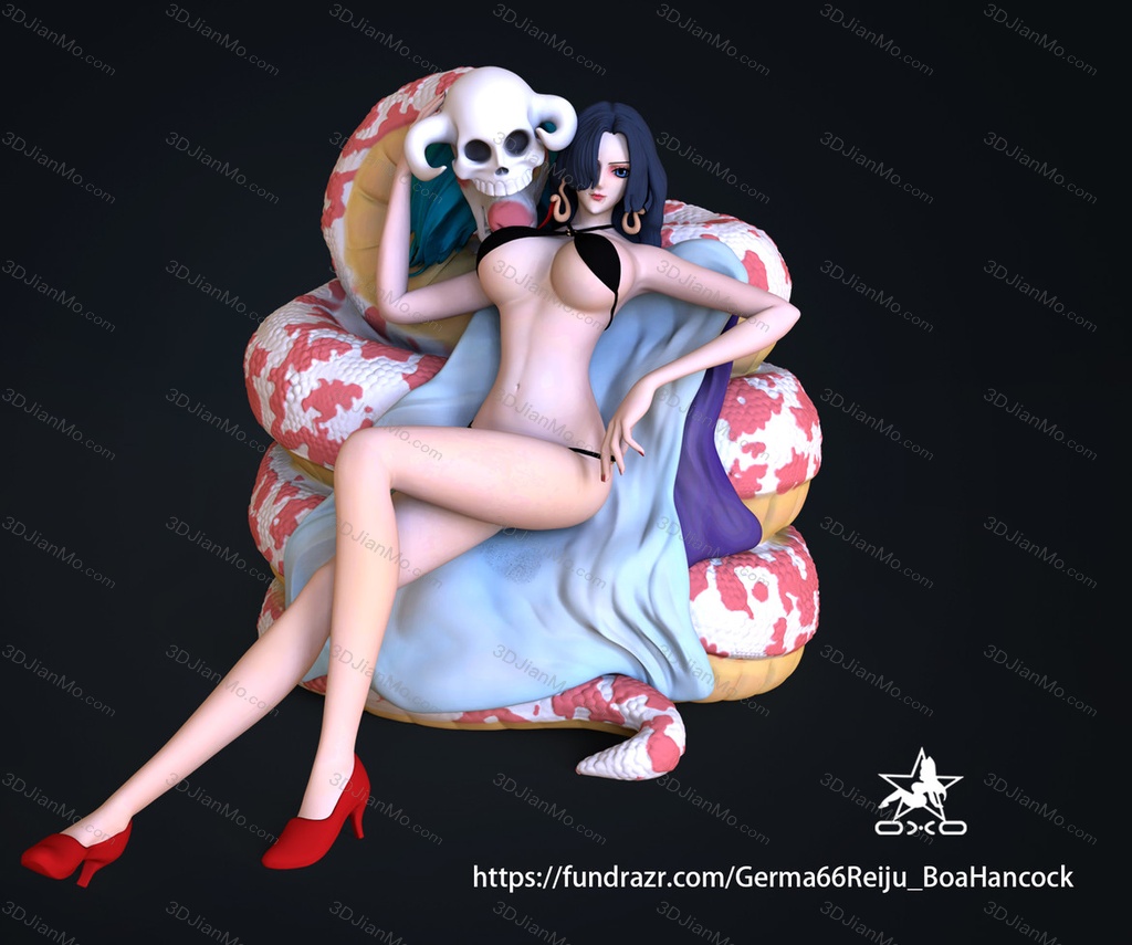 OXO3D 海贼王 波雅·汉库克