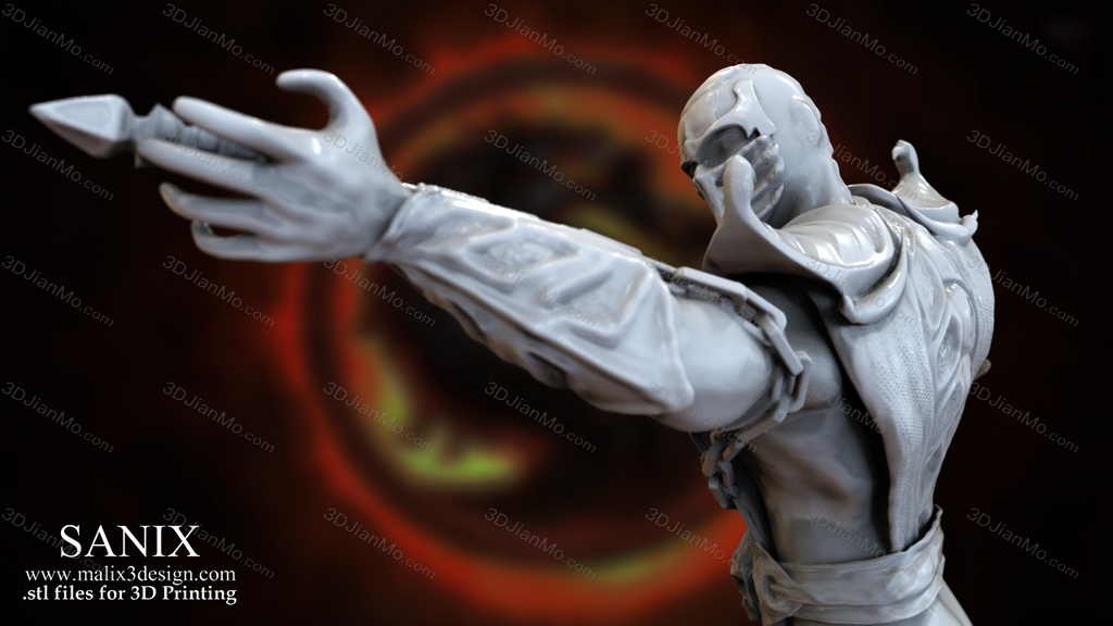 Sanix3d 真人快打 蝎子