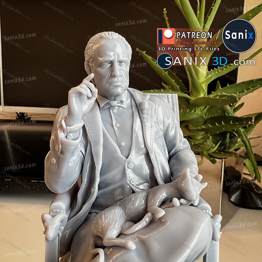 Sanix3d 教父 马龙·白兰度