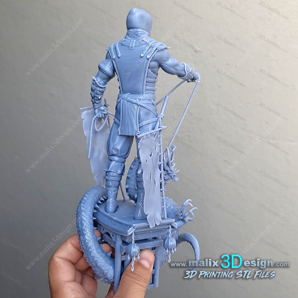 Sanix3d 真人快打 蝎子