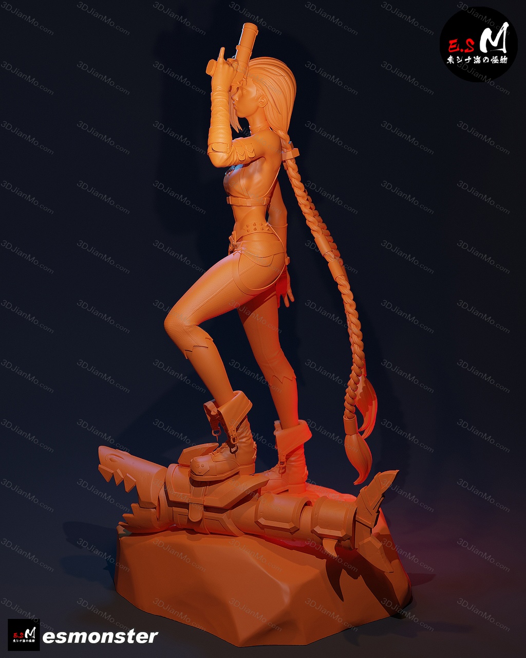 ESMonster 英雄联盟 金克丝