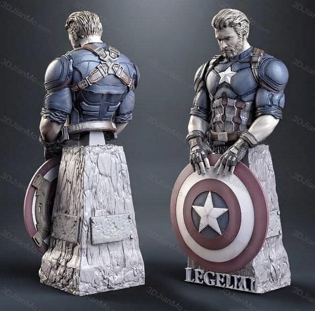 Sanix3d 漫威 美国队长