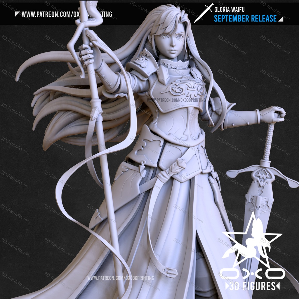 OXO3D 铃兰之剑：为这和平的世界 歌洛莉亚