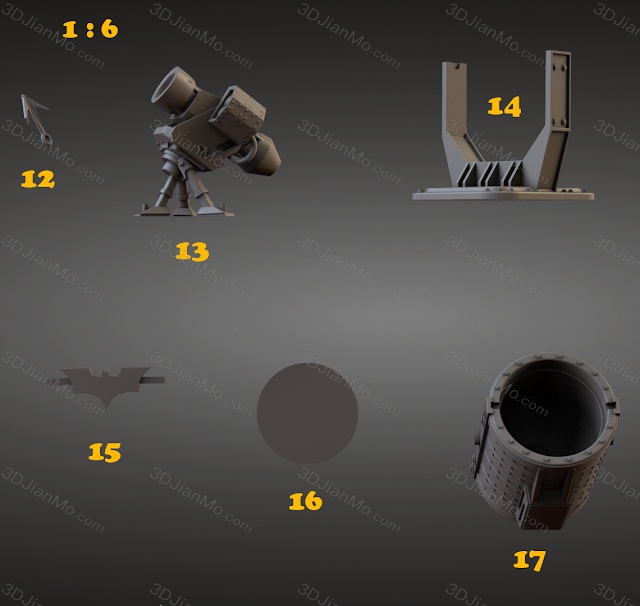 Sanix3d 漫威 蝙蝠侠和钢铁侠