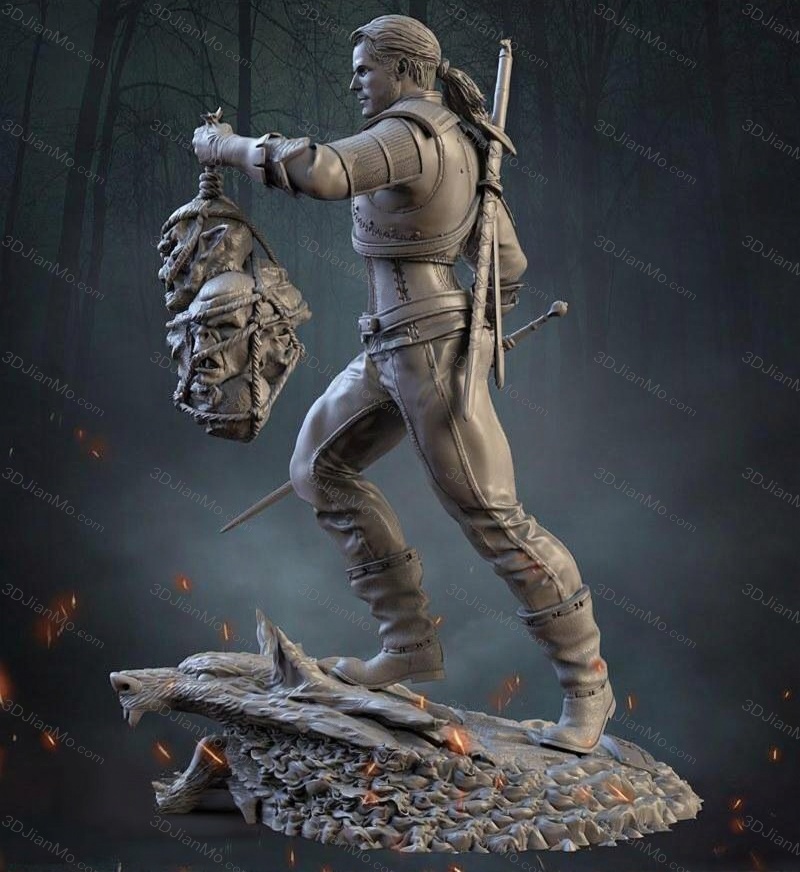 Sanix3d 猎魔人 杰洛特