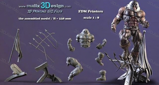 Sanix3d 漫威 红坦克