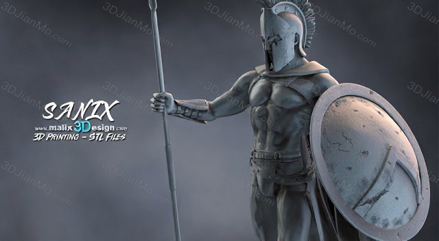 Sanix3d 斯巴达300勇士 斯巴达国王
