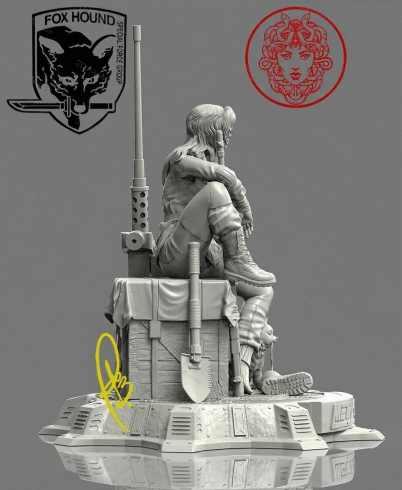 Geek MB 合金装备 狙击雪狼