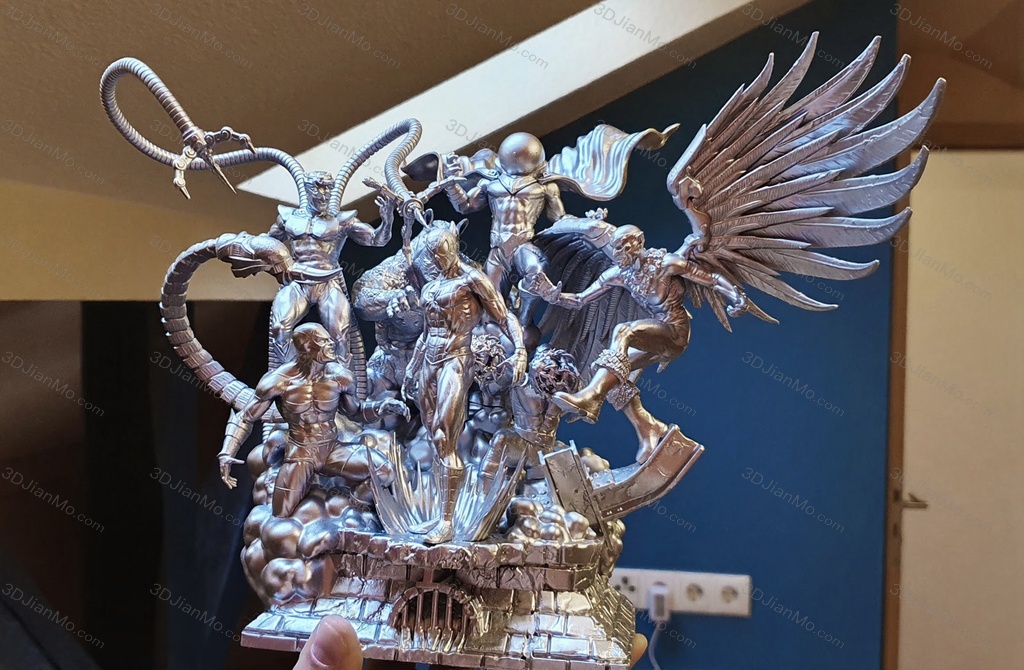 Sanix3d 漫威 蜘蛛侠全家福