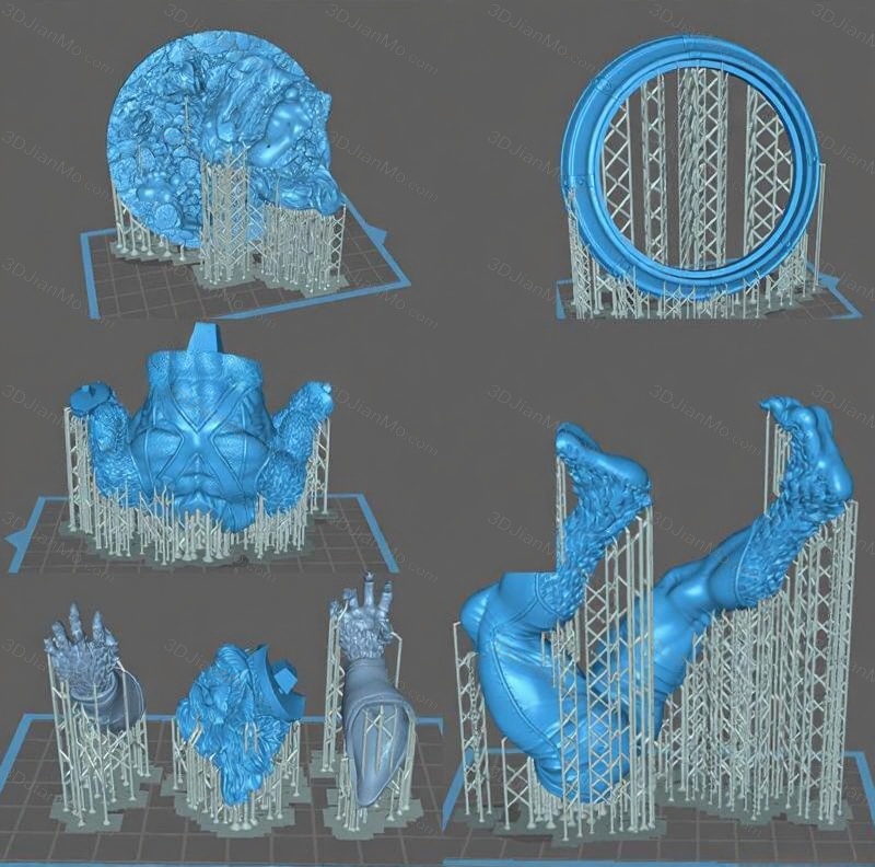 Sanix3d 漫威 X战警 野兽