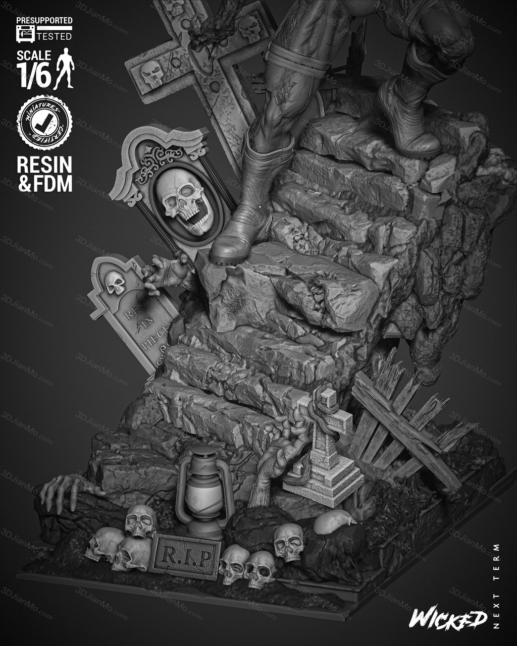 3DWicked 漫威 镭射眼