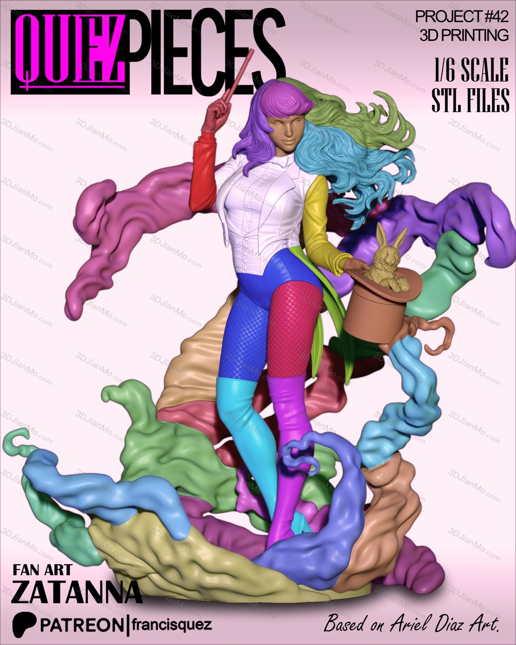 Francis Quez DC漫画 扎坦娜