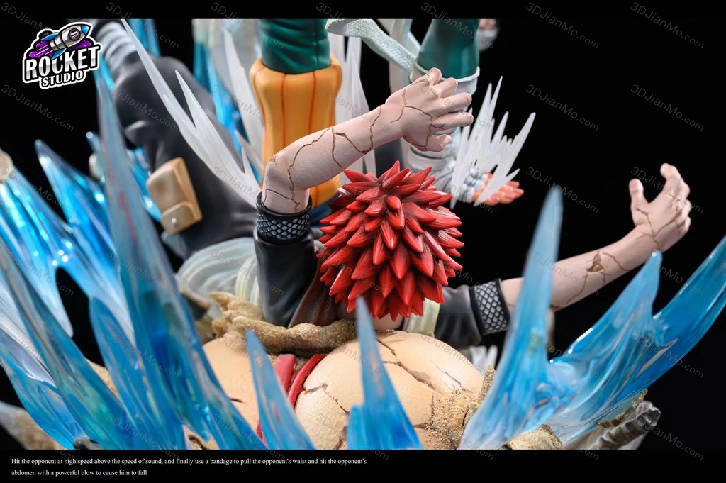 火影忍者 小李对战我爱罗