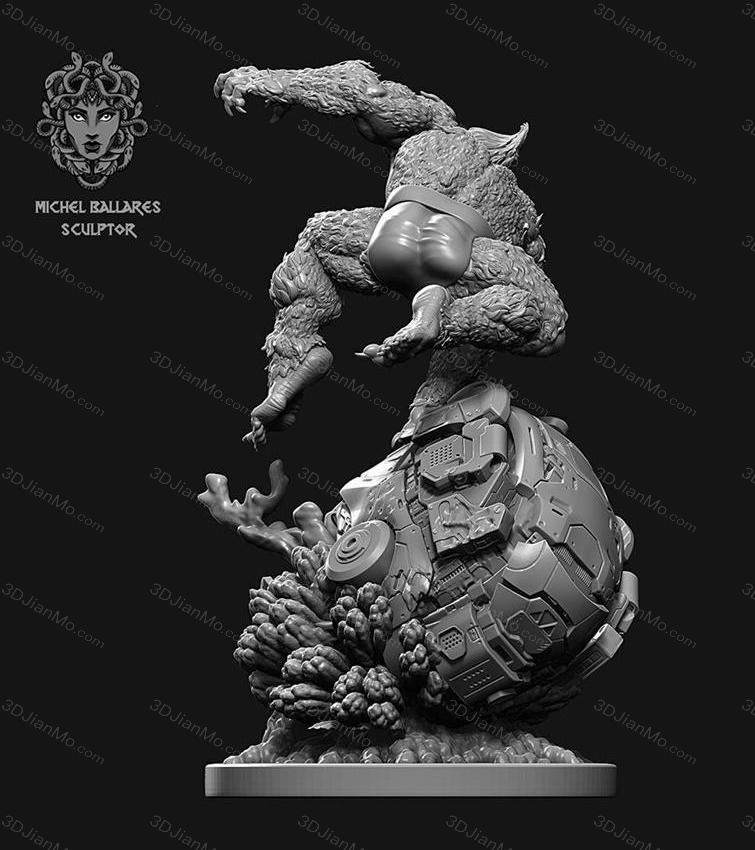 Geek MB 漫威 复联 X战警 野兽