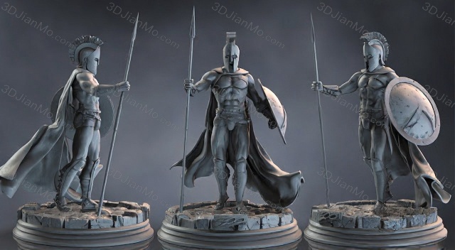 Sanix3d 斯巴达300勇士 斯巴达国王