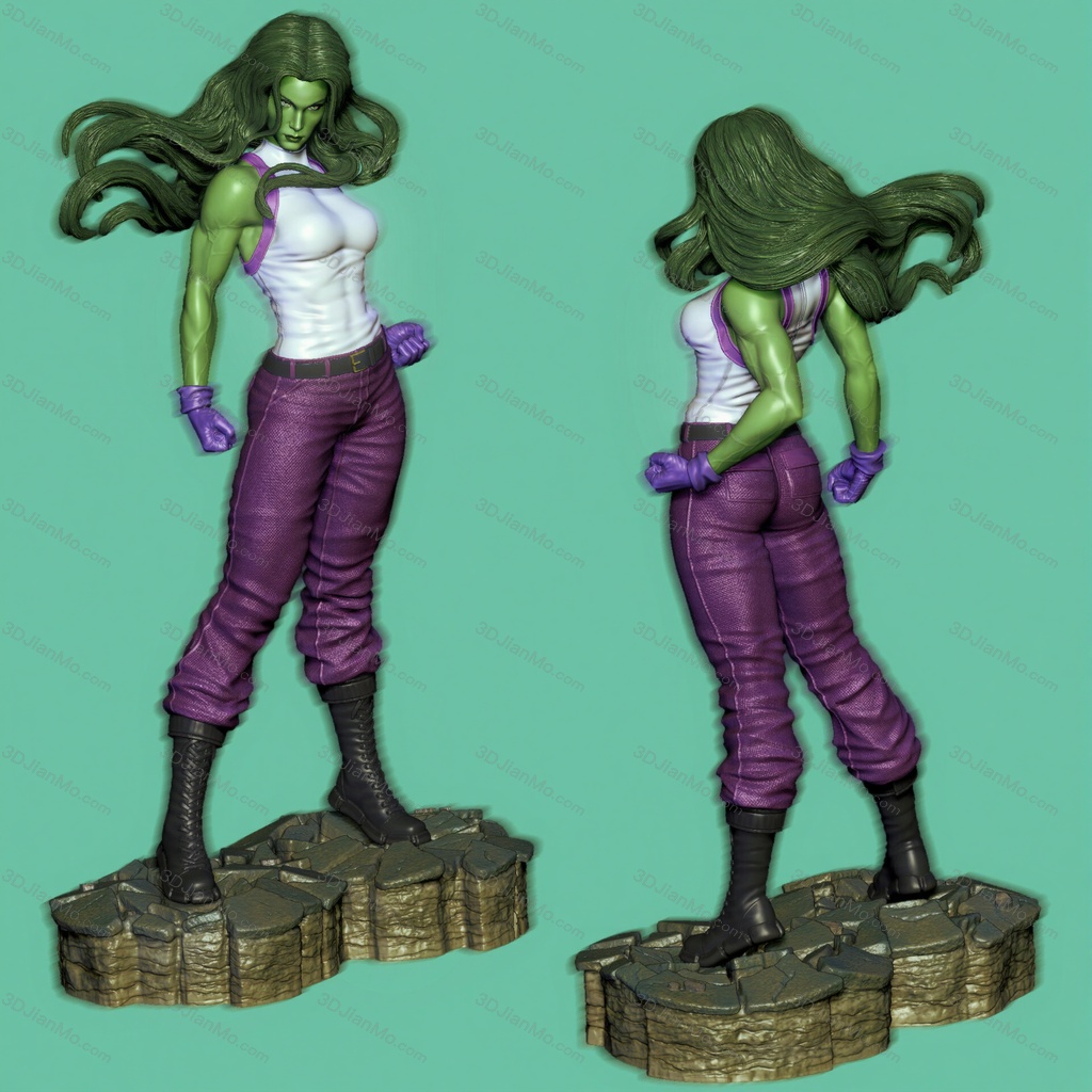 Francis Quez 漫威 绿巨人 女浩克