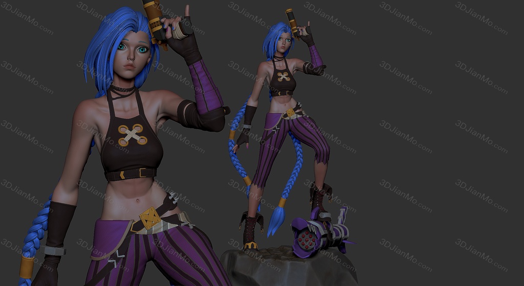 ESMonster 英雄联盟 金克丝