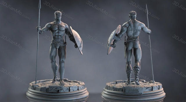 Sanix3d 斯巴达300勇士 斯巴达国王