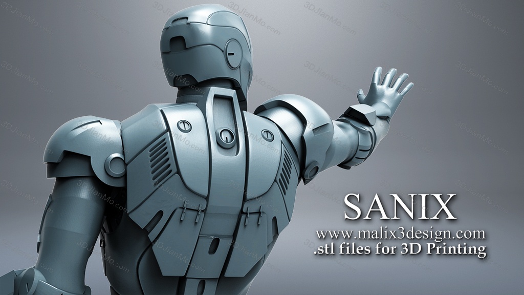 Sanix3d 漫威 钢铁侠