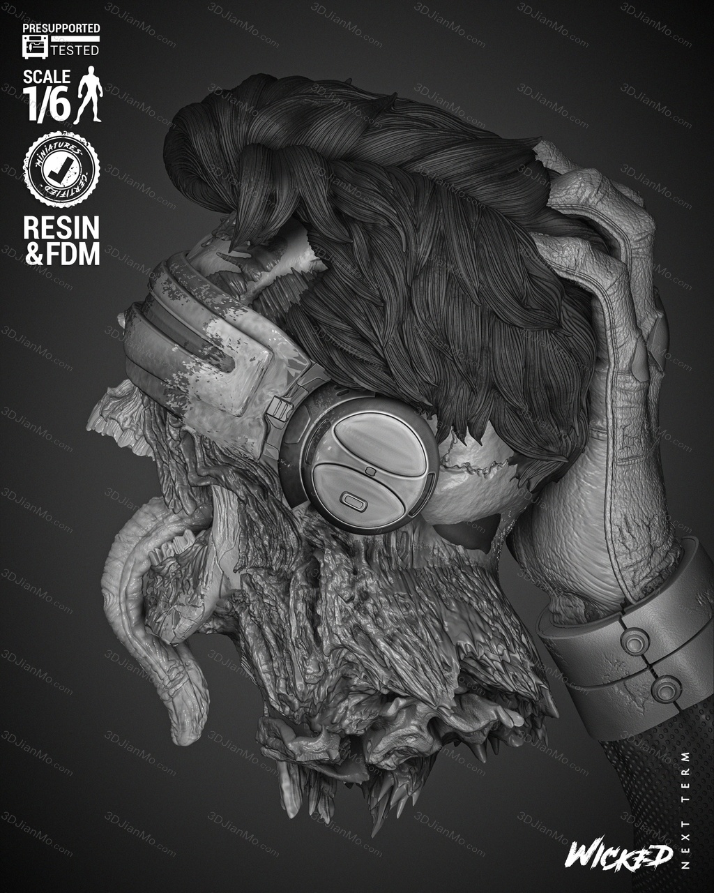 3DWicked 漫威 镭射眼