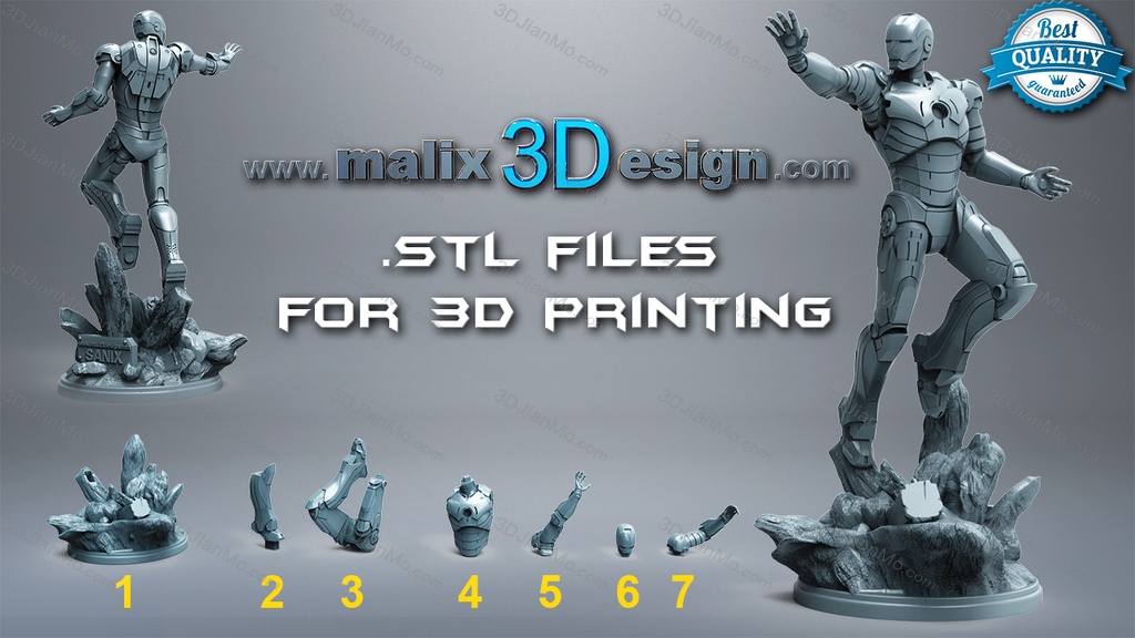 Sanix3d 漫威 钢铁侠