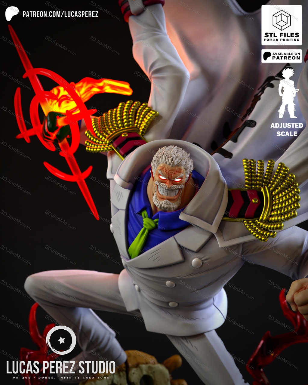 Lucas Perez 海贼王 海军英雄