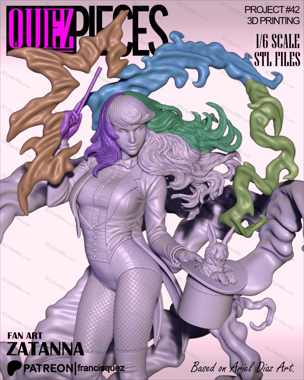 Francis Quez DC漫画 扎坦娜