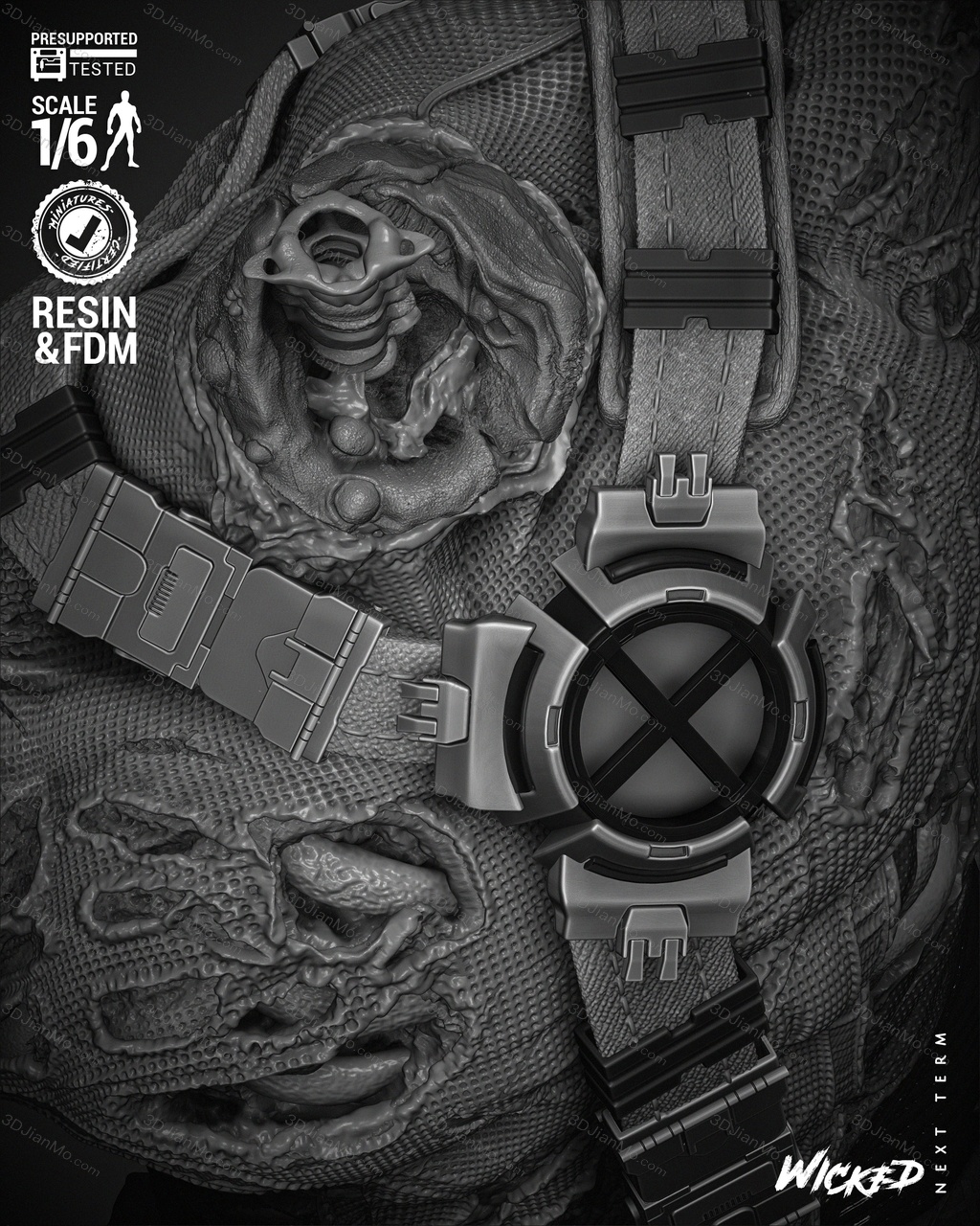 3DWicked 漫威 镭射眼